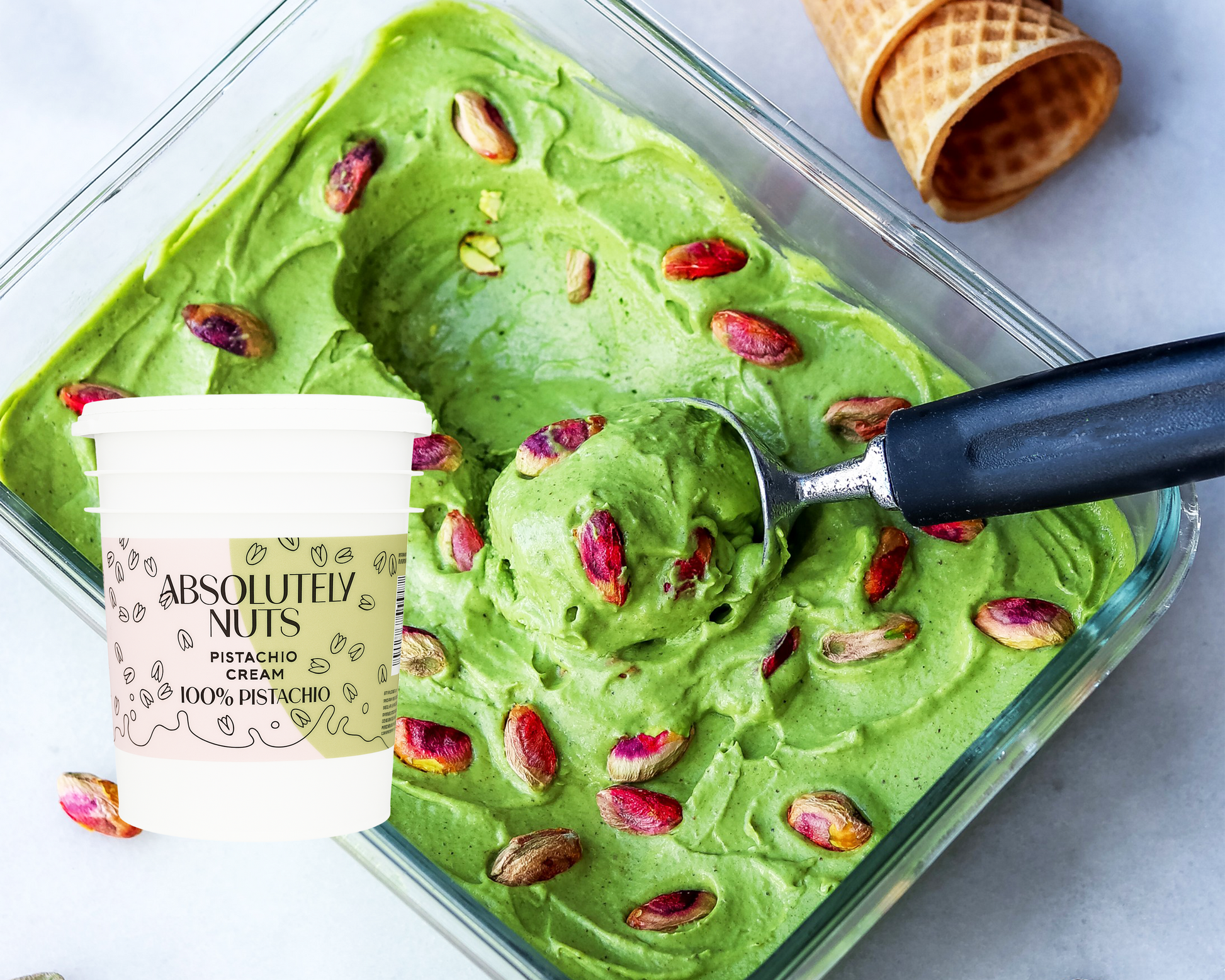 Pistachio Butter 100% 2.2lbs