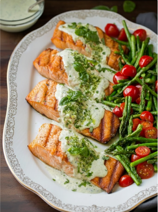 Swordfish Rolls with Pistachio Pesto