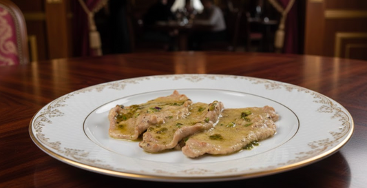 Veal Scaloppine with Pistachio Pesto