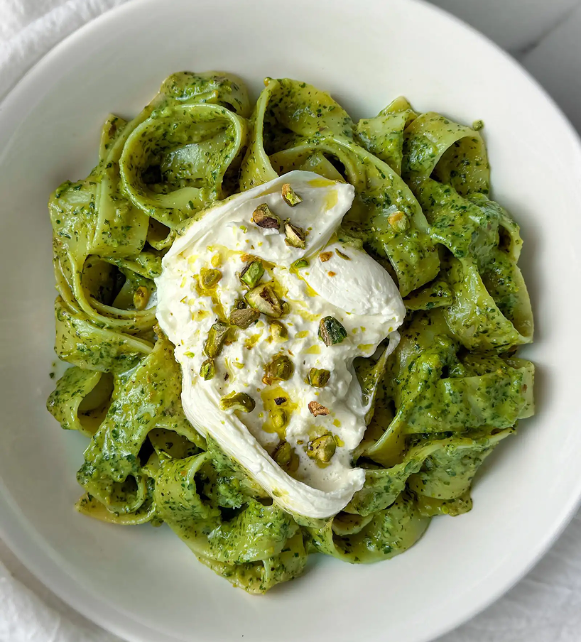 Pistachio Pesto Pasta