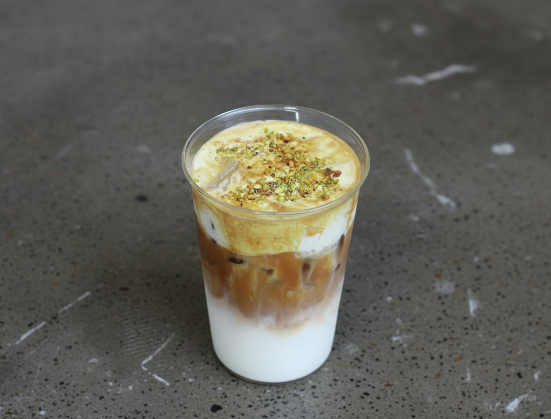 Pistachio Coffee Einspänner