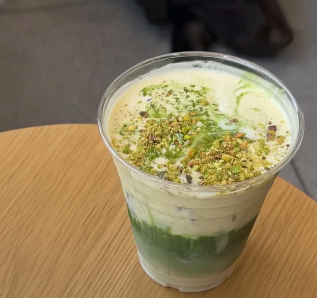 Pistachio Matcha Einspänner