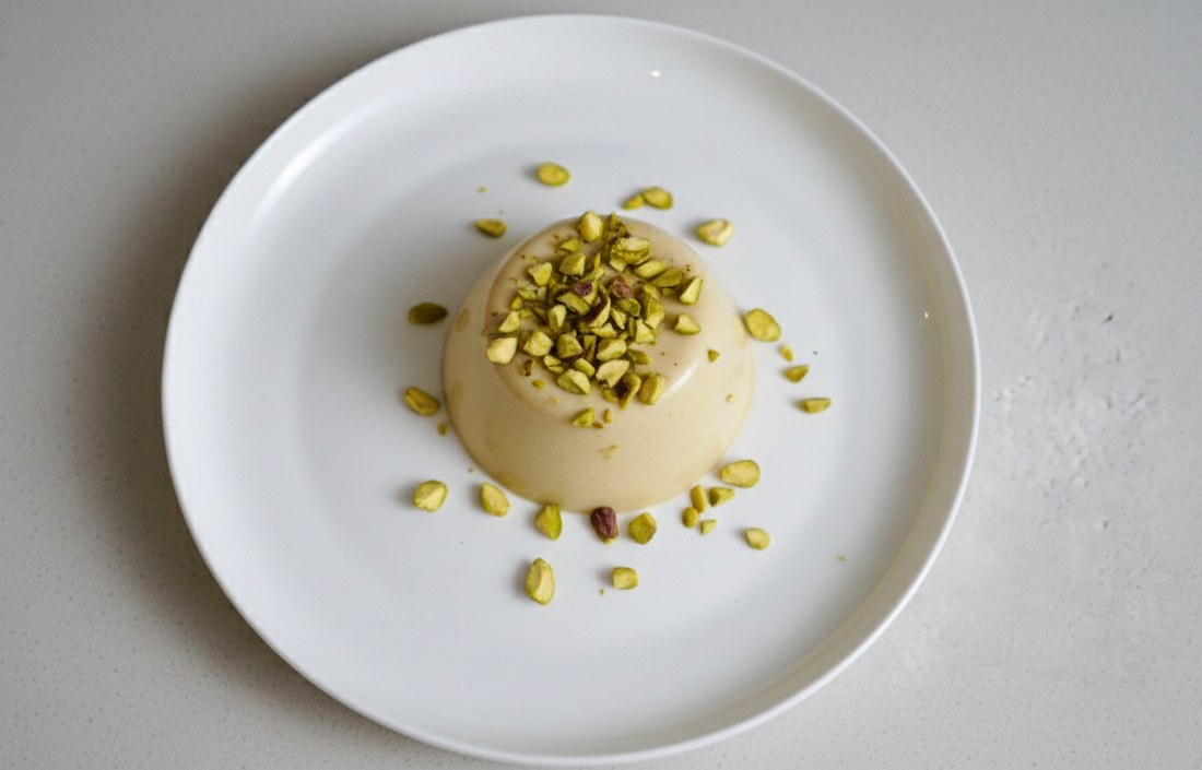 Pistachio Panna Cotta