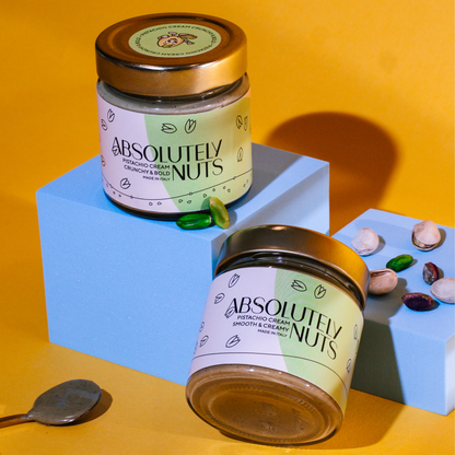 Smooth & Crunchy Pistachio Cream Duo
