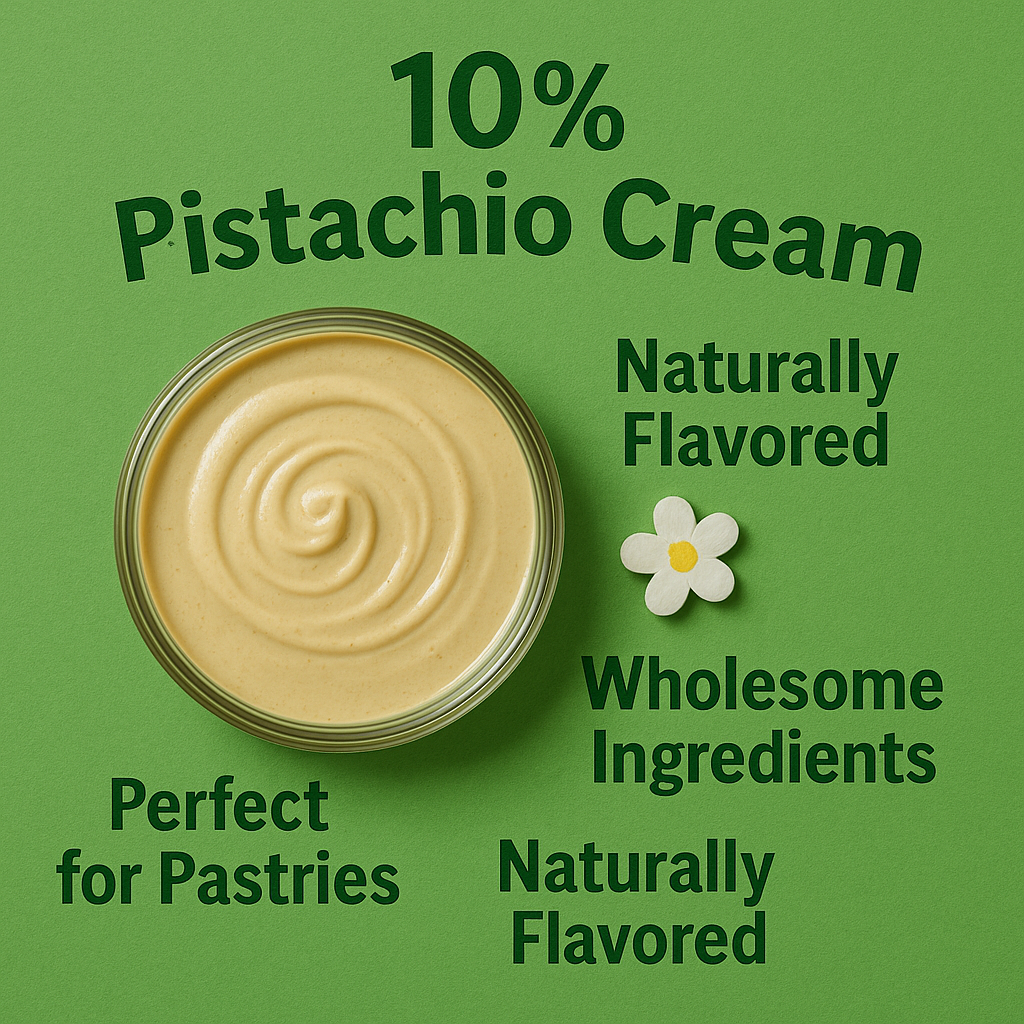 Pistachio Cream 10% 2.2 lbs