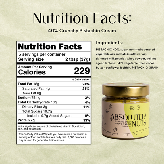 Smooth & Crunchy Pistachio Cream Duo
