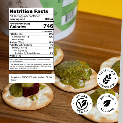 Pistachio Pesto 60% Slightly Crunchy
