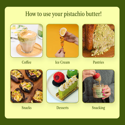100% Unroasted Pistachio Butter