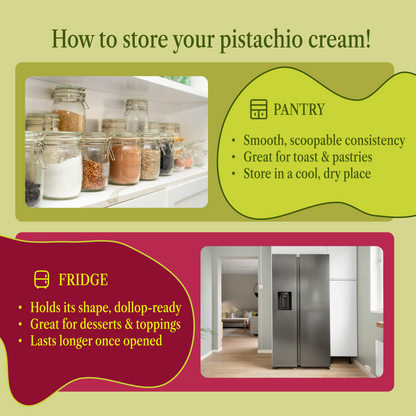 Crunchy Pistachio Cream 6.7oz