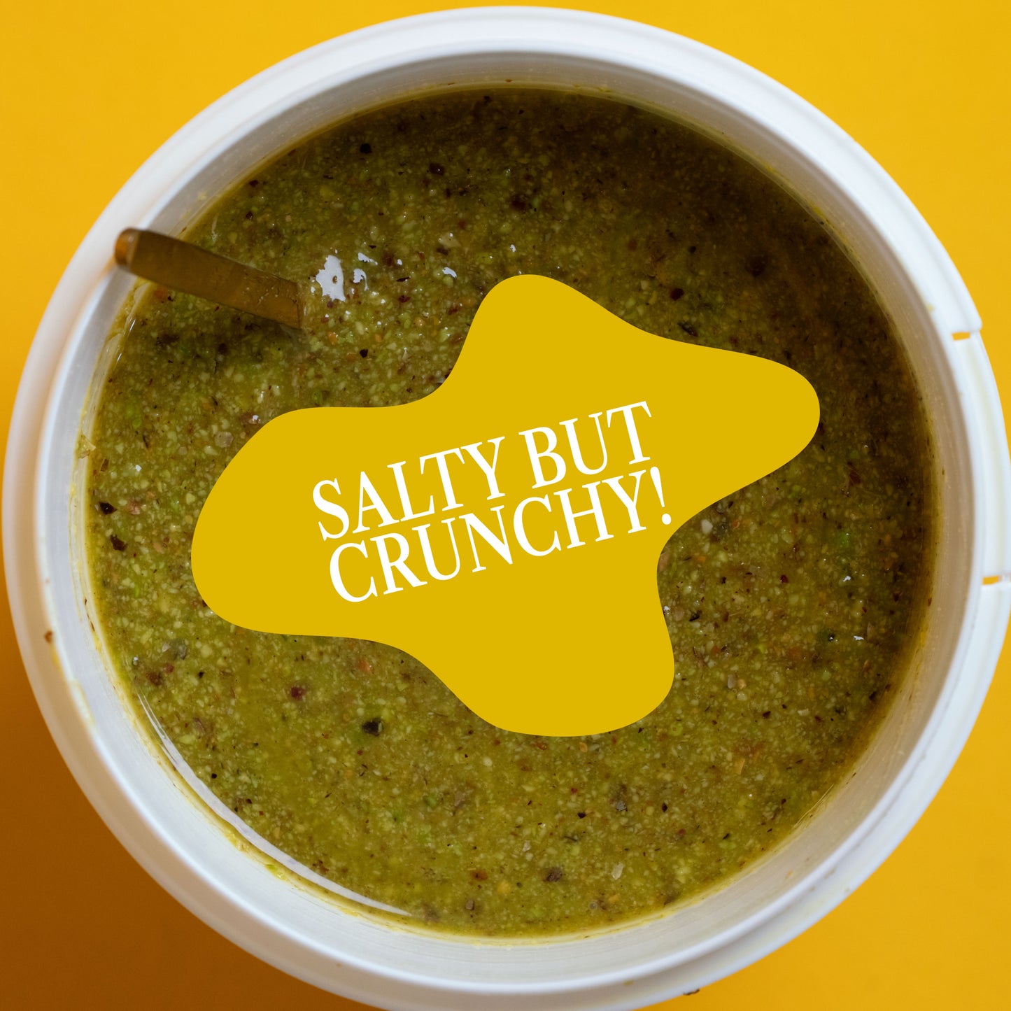 Pistachio Pesto 60% Slightly Crunchy